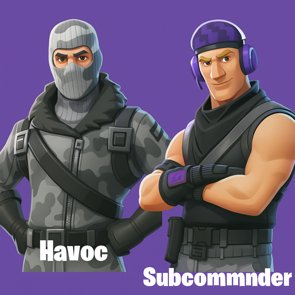 FORTNITE OG Havoc Sub Commander скины - ПК Консоль