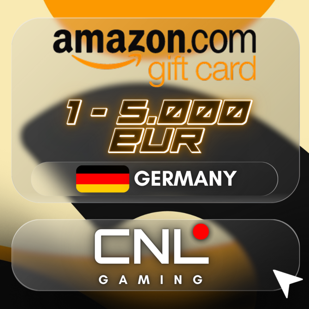 Подарочная карта Amazon Германия 1 - 5000 евро