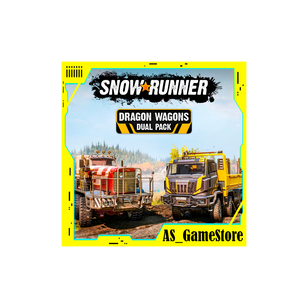 ⚫️SnowRunner - Dragon Wagons Dual Pack | ПК Epic Games EGS