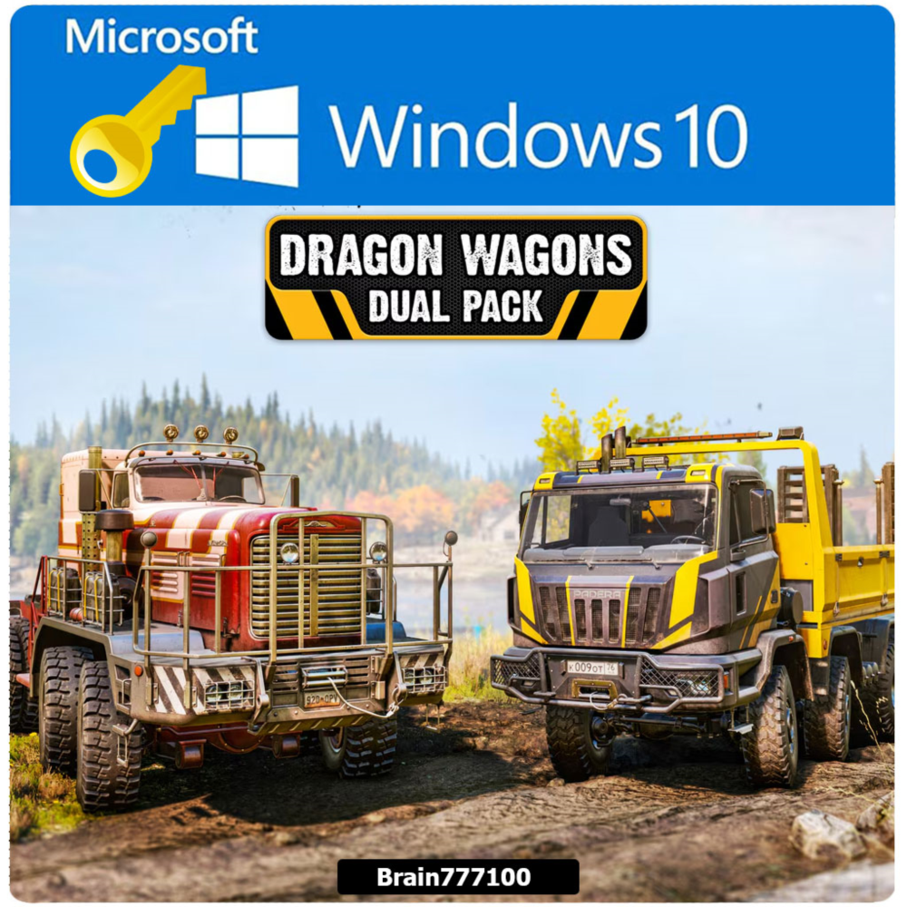SnowRunner Dragon Wagons Dual Pack  Win 10/Microsoft🔑