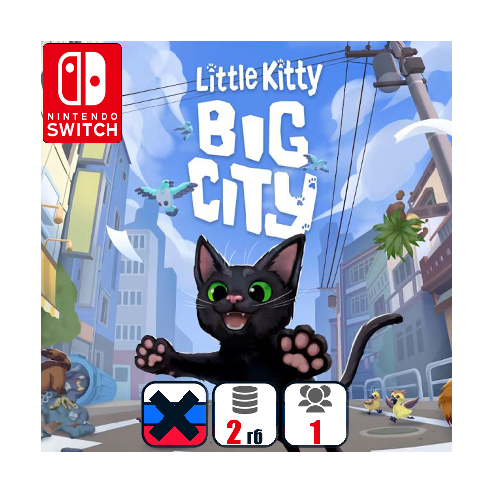 Little Kitty, Big City | Nintendo Switch 1/2