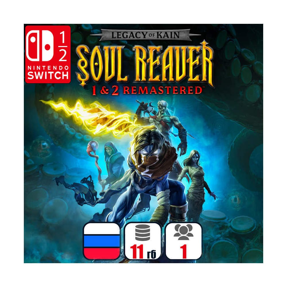 Legacy of Kain Soul Reaver 1&2 Remastered | Nintendo Switch 1/2