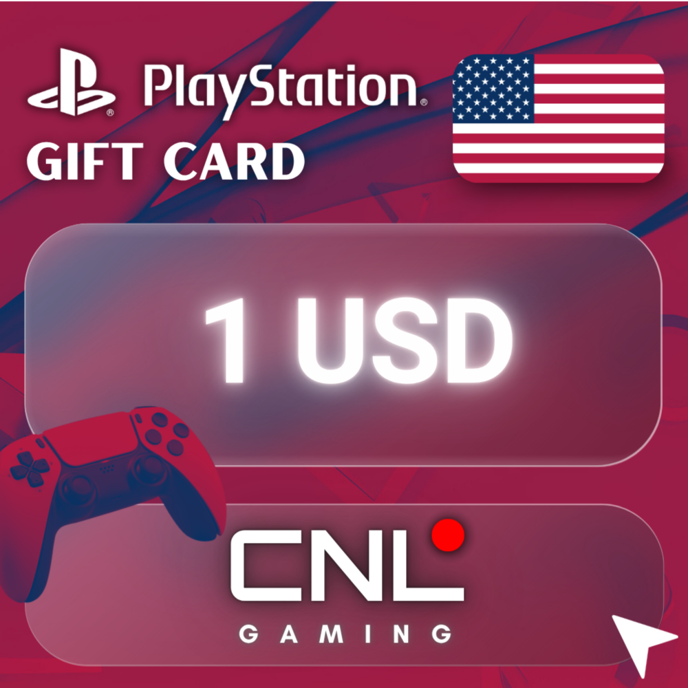 24/7 АВТО | PlayStation 1 USD (подарочная карта)