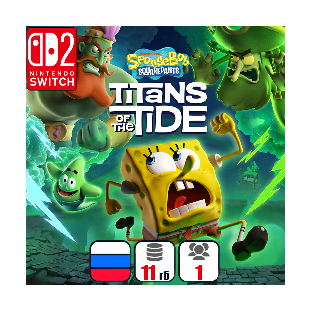 SpongeBob SquarePants: Titans of the Tide | Nintendo Switch 2
