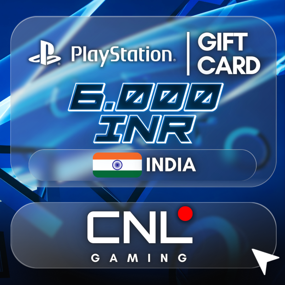 24/7 АВТО | PlayStation 6000 INR (подарочная карта)