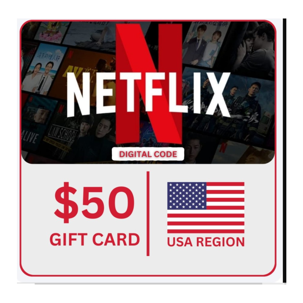 Подарочная карта Netflix $50 – ключ USA | Мгновенно