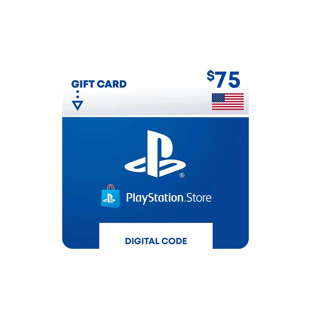 PlayStation Network Card PSN 75 USD (USA) (Playstation/