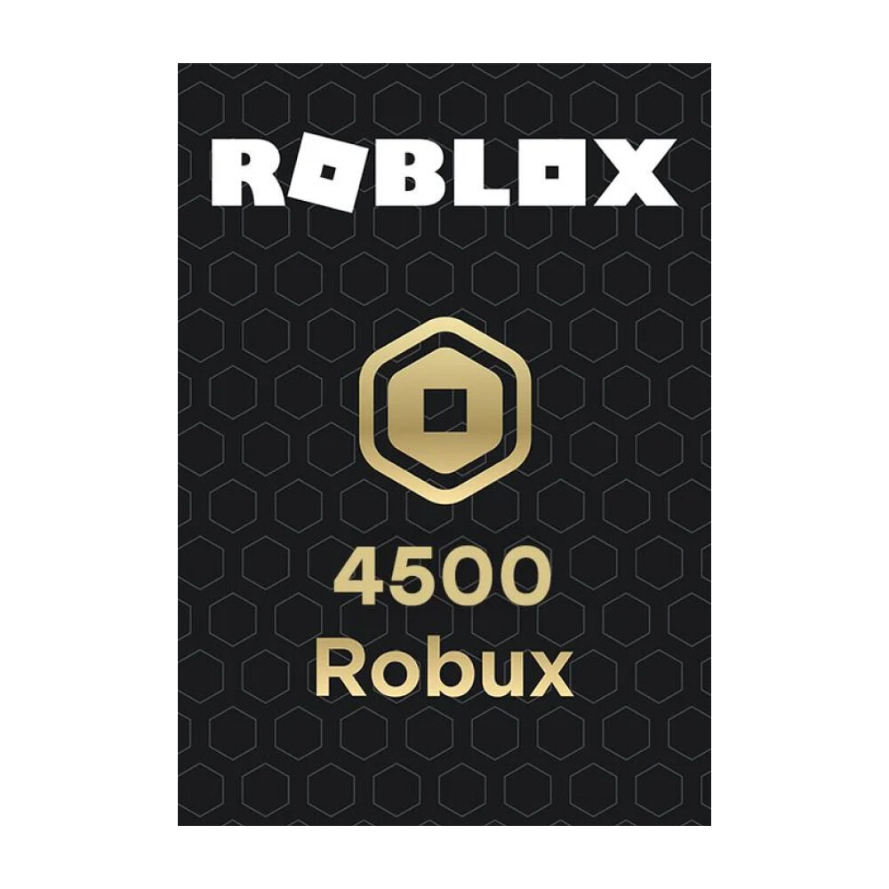 Roblox Gift Card 4500 Robux (Roblox/WW)