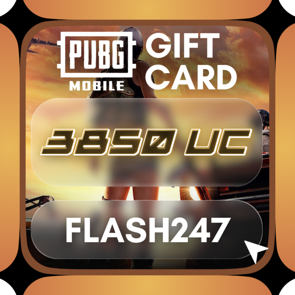 Подарочная карта PUBG Mobile Global | 3850 UC | АВТО 24