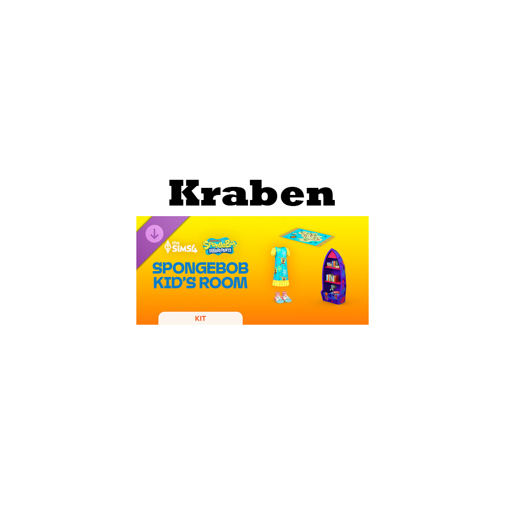 The Sims™ 4 Детская в стиле Губки Боба — steam РФ