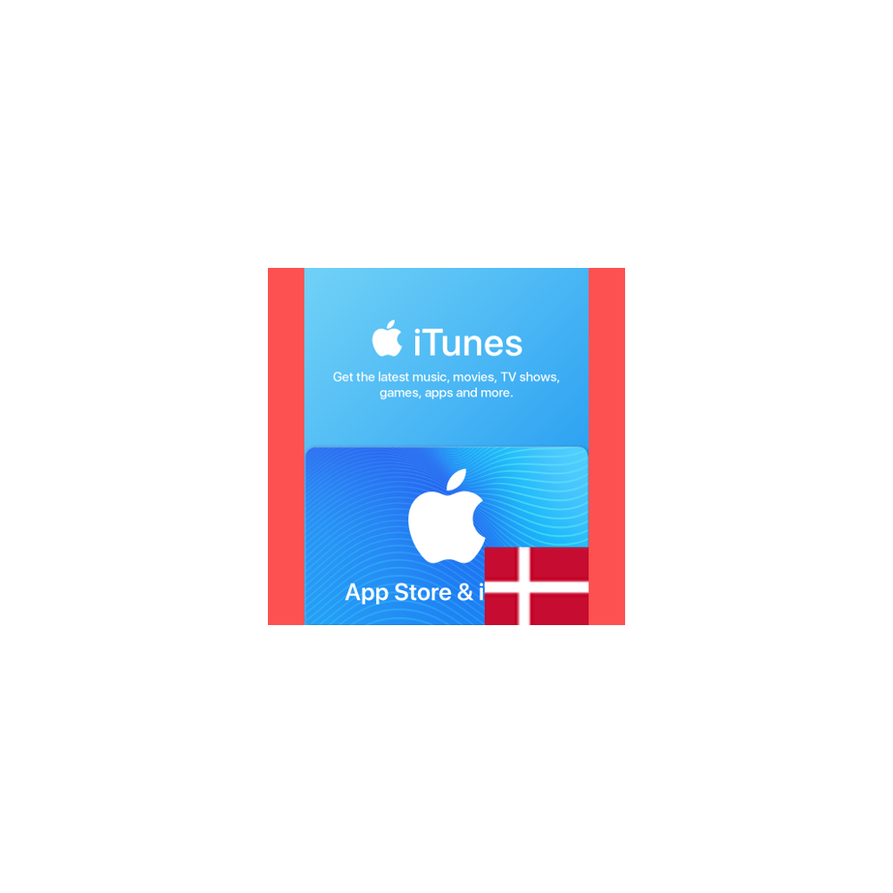 APPLE APP STORE & ITUNES DK 100 DKK ПОДАРОЧНАЯ КАРТА ДАНИЯ