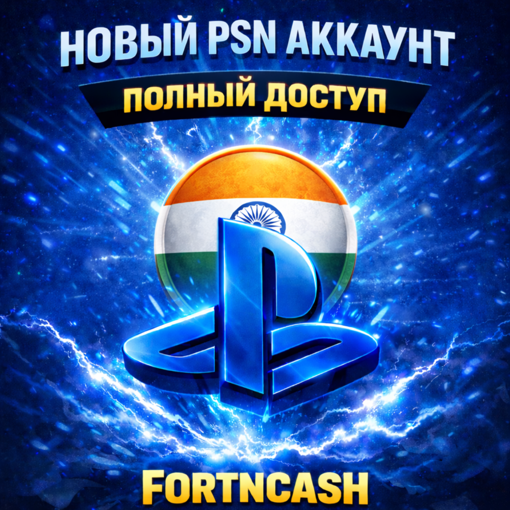 ❤️ Новый Индийский PSN аккаунт (PlayStation Индия)🔥