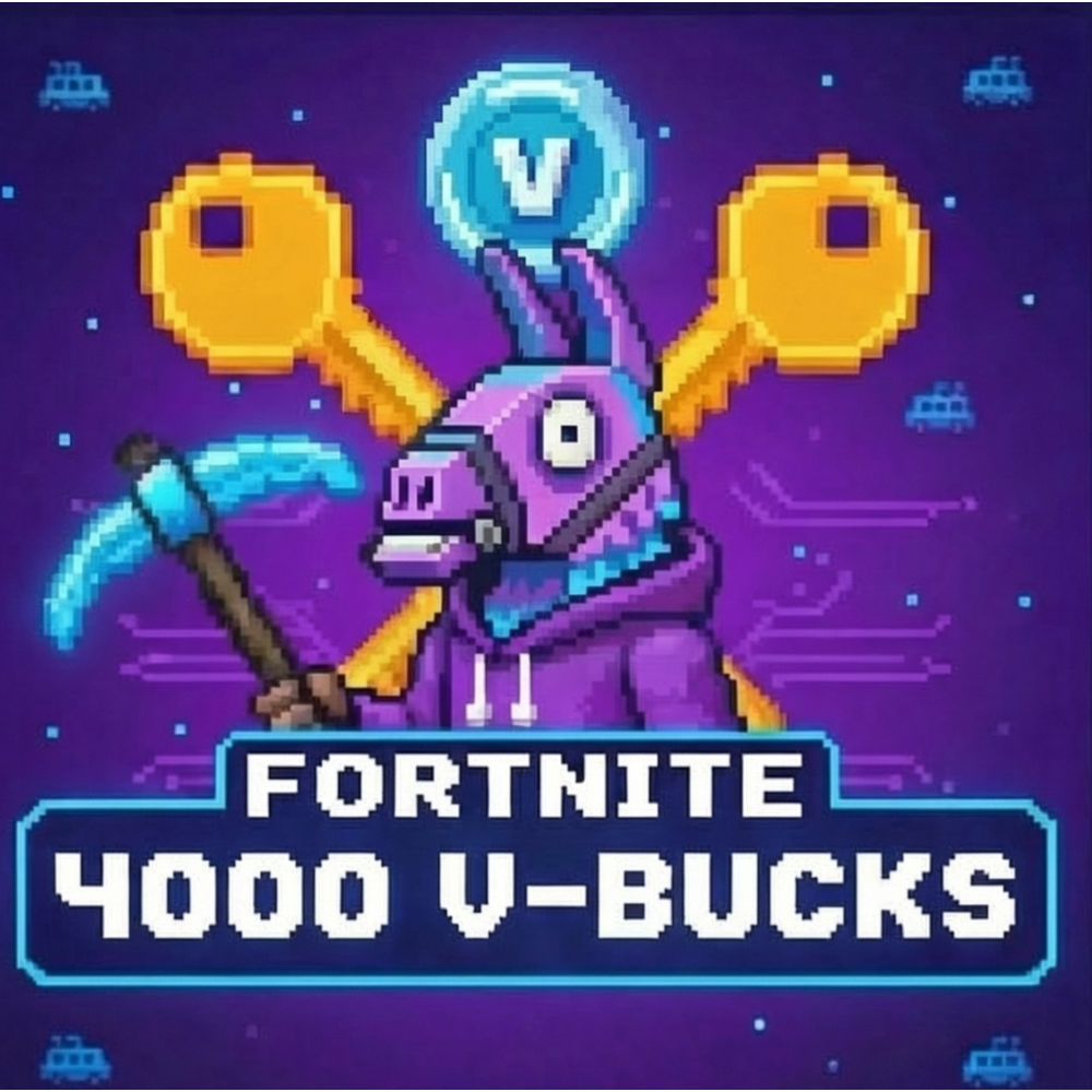 3500 В-баксов для аккаунтов Fortnite, загруженных легал