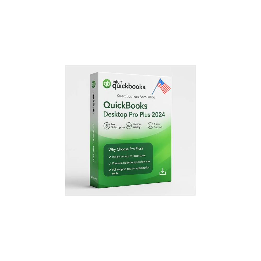 QuickBooks Desktop Pro 2024 (ПК)  1 устройство, 1 год