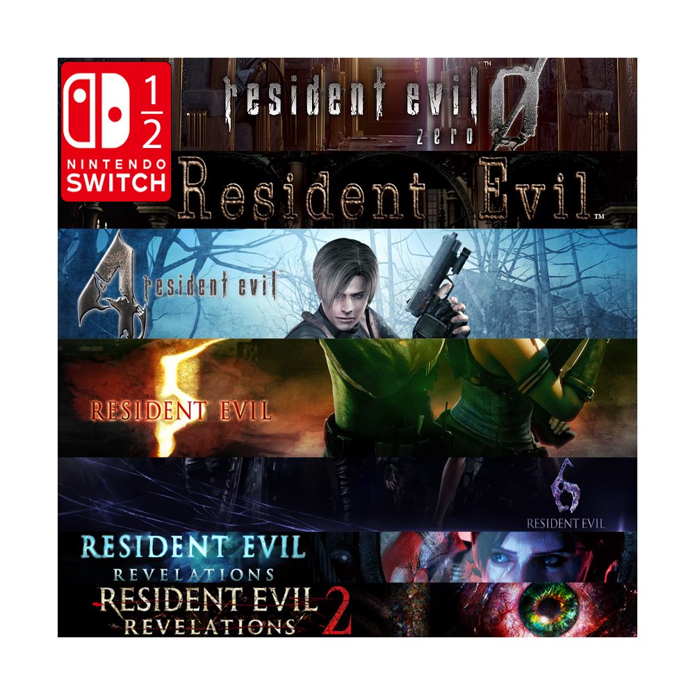 Сборник Resident Evil (7 игр) | Nintendo Switch 1/2