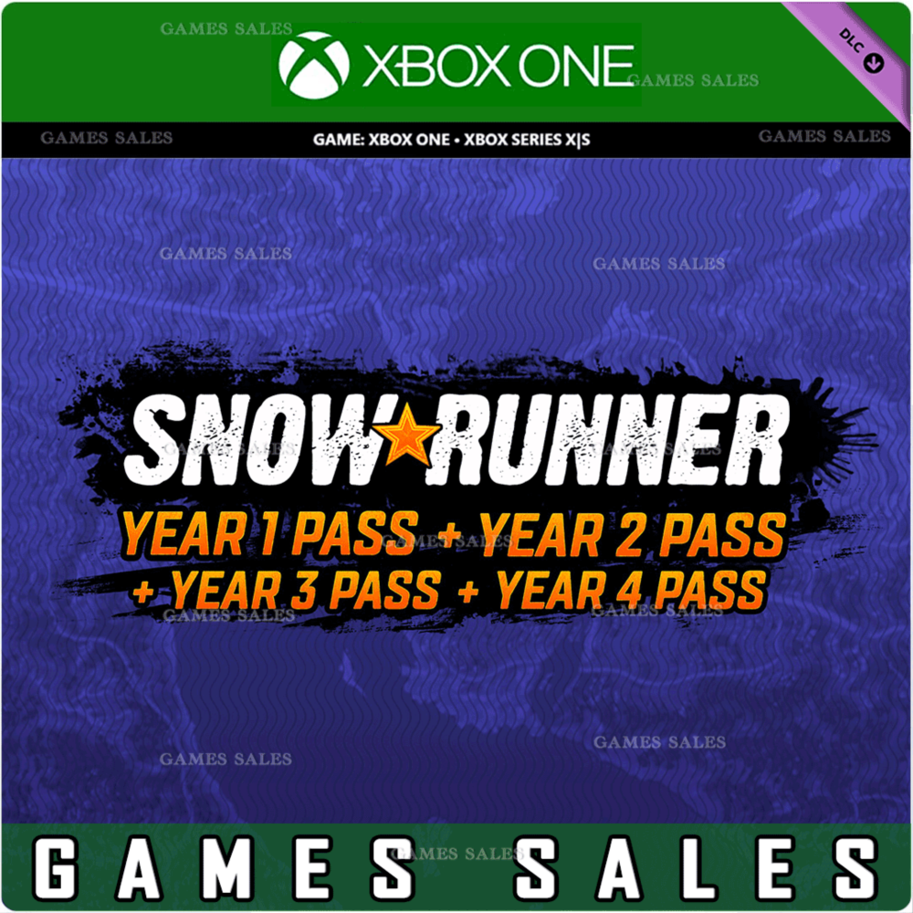 ✅SNOWRUNNER YEAR 1 + 2 + 3 + 4 PASS❤️XBOX ONE|XS🔑КЛЮЧ
