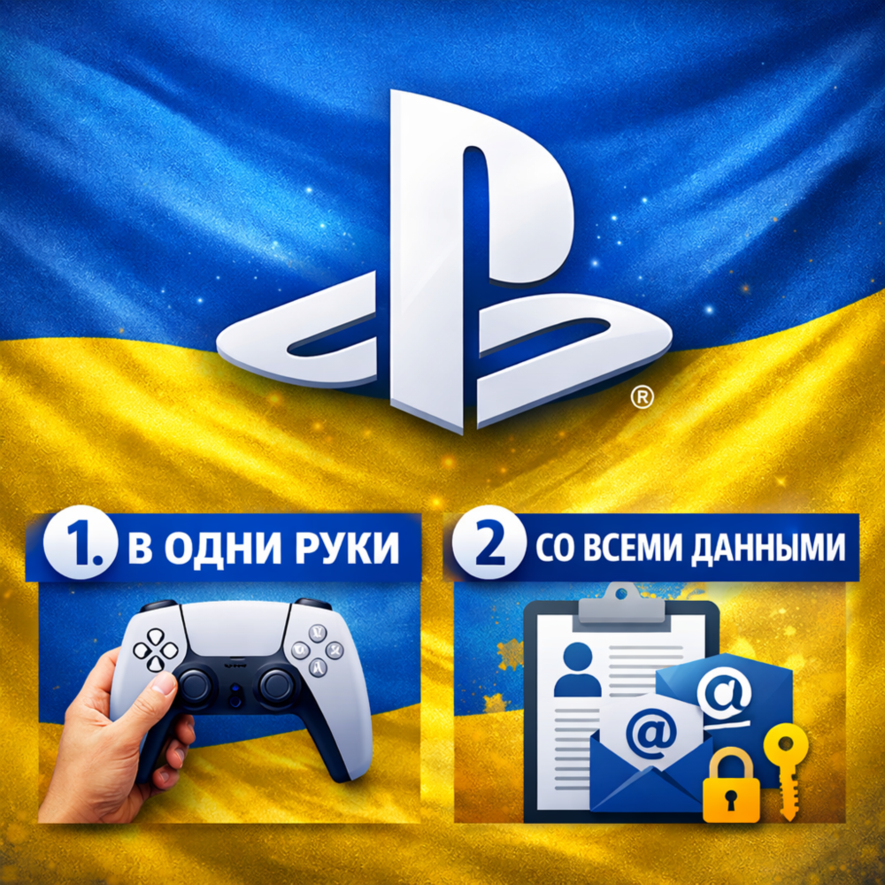 Новый аккаунт PSN Украина ( Playstation Ураина)