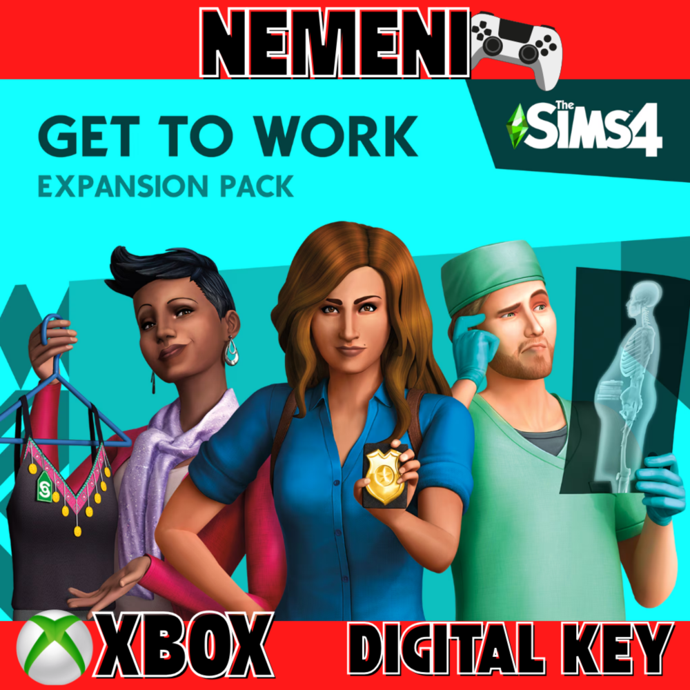 The Sims 4 Get to Work XBOX ONE SERIES X|S КЛЮЧ