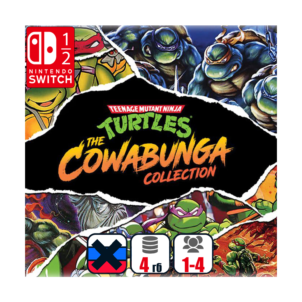 Teenage Mutant Ninja Turtles: The Cowabunga | Nintendo Switch 1/2