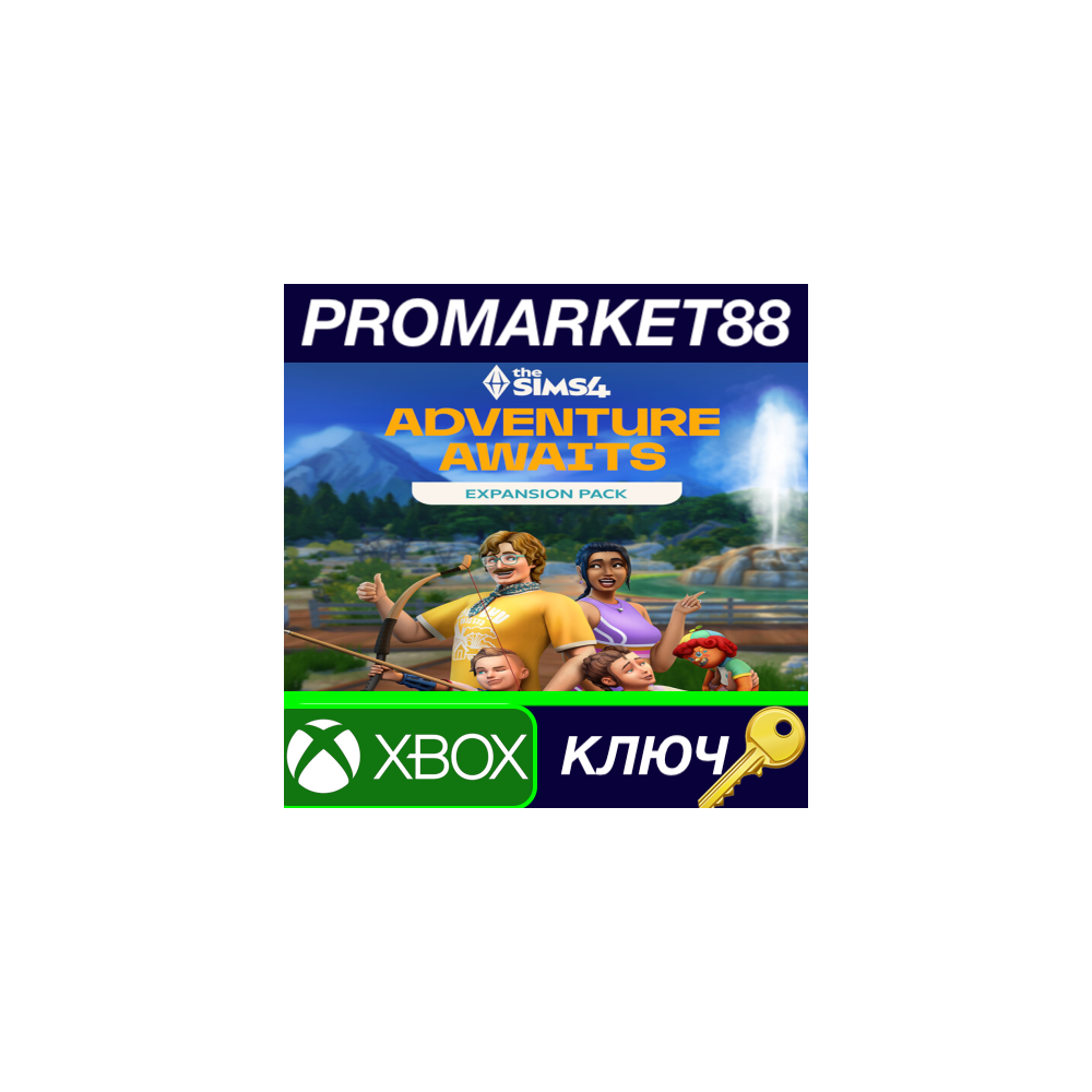 The Sims 4 - Adventure Awaits Expansion Pack DLC XBOX O