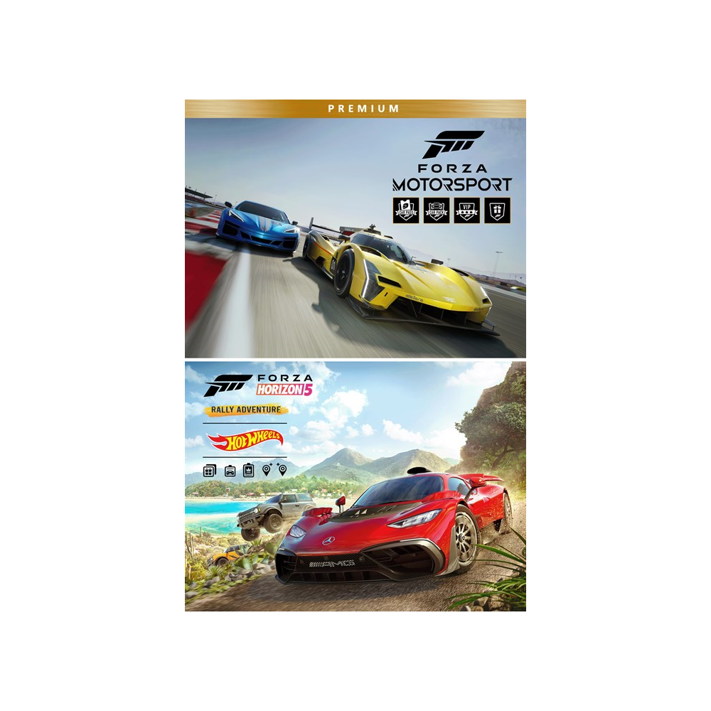 ✅ Forza Motorsport and Forza Horizon 5 Premium Edi Xbox