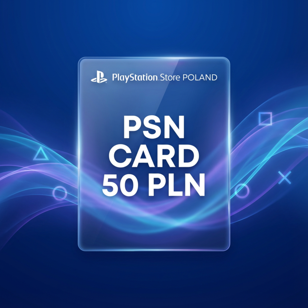 Карта пополнения Playstation (PSN) 50 Злотых Польша