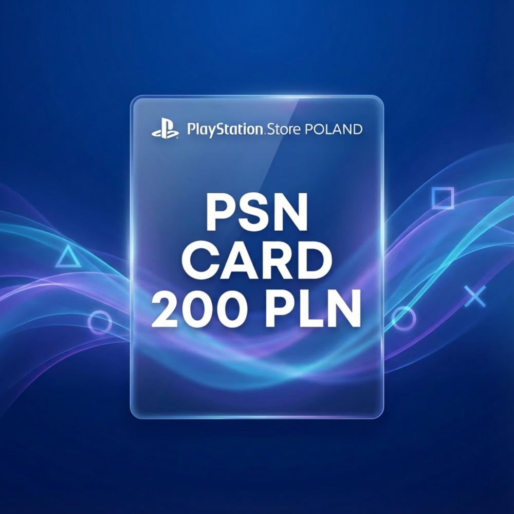 Карта пополнения Playstation (PSN) 200 Злотых Польша