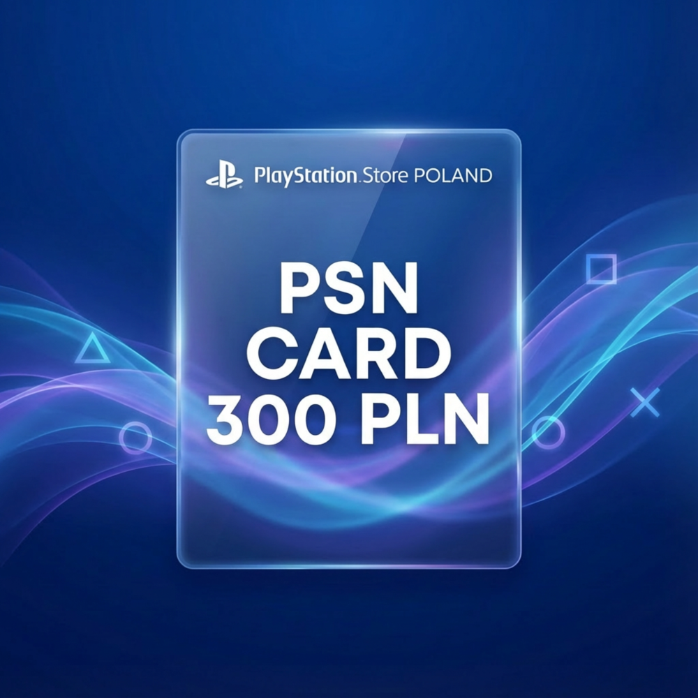 Карта пополнения Playstation (PSN) 300 Злотых Польша