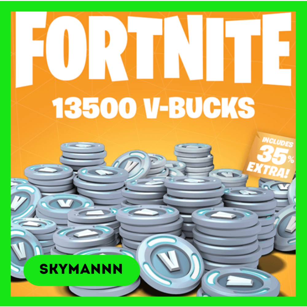 FORTNITE 13500 V-Bucks EPIC GAMES GLOBAL КЛЮЧ +РОССИЯ