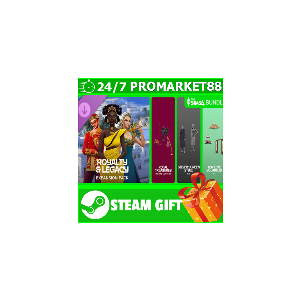 ️The Sims™ 4 Royalty & Legacy Grand Bundle STEAM GIFT