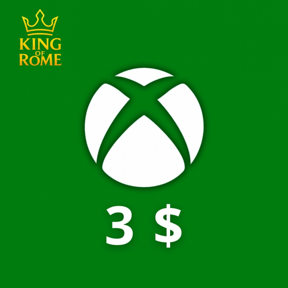 Xbox США (3 $) Подарочная карта | 24/7 Автодоставка