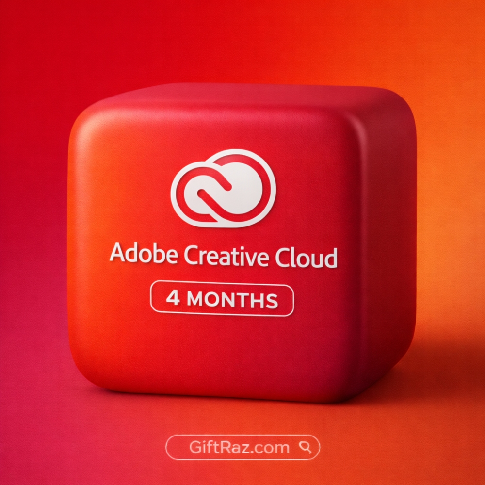 Adobe Creative Cloud — 4 месяца
