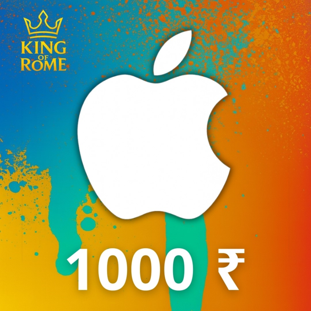 App Store & iTunes Индия (1000 ₹) Подарочная карта | 24/7 Автодоставка