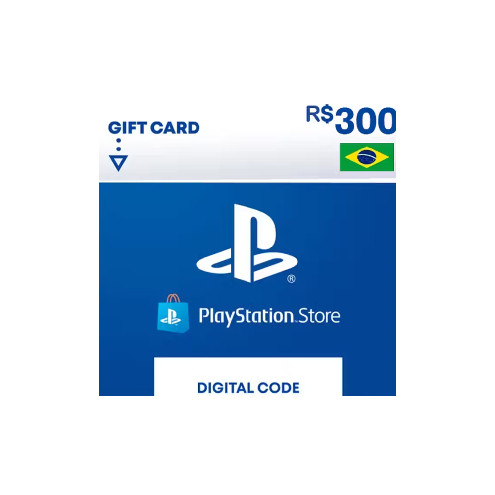 PlayStation Network Card PSN 300 BRL (BR)