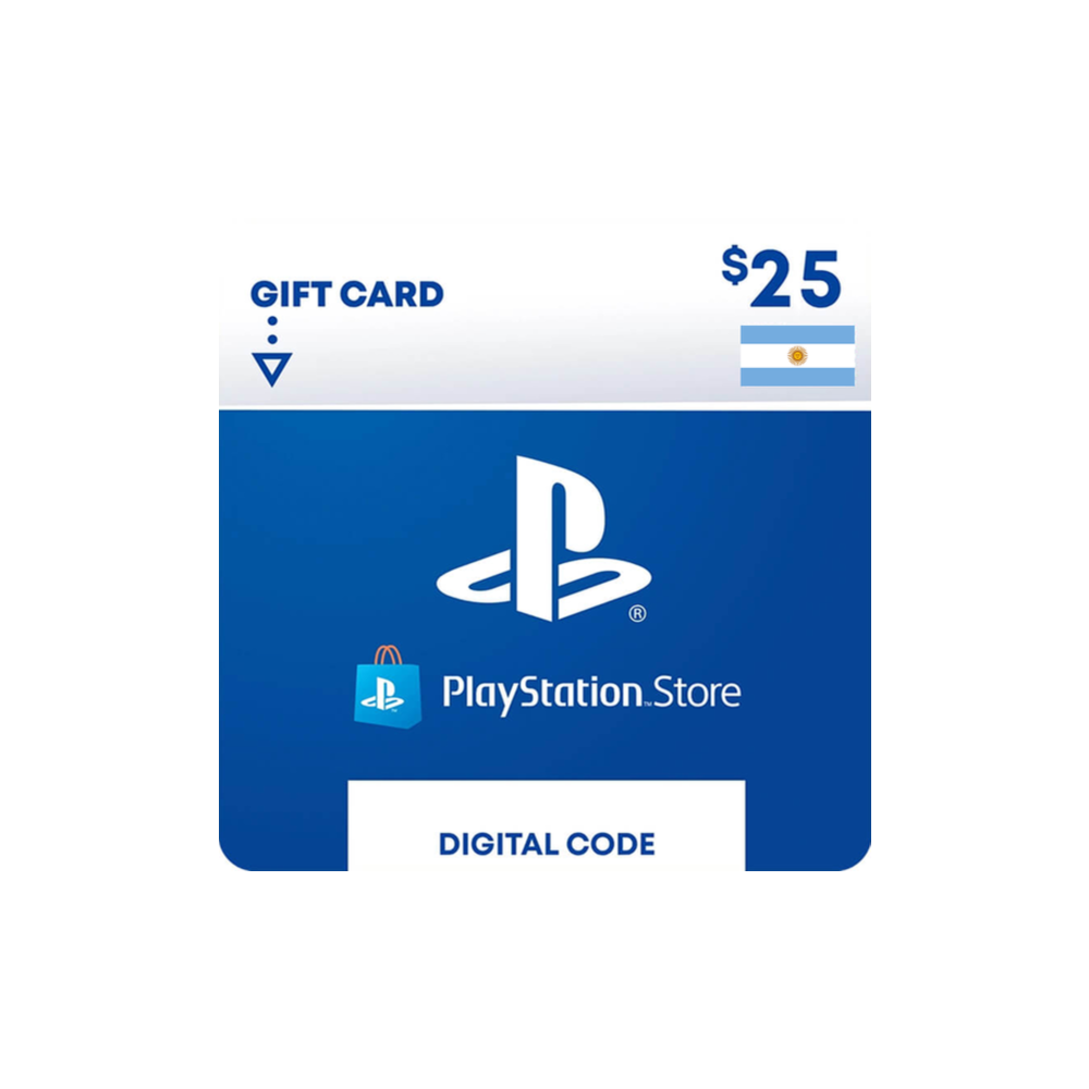 PlayStation Network Card PSN 25 USD (AR)