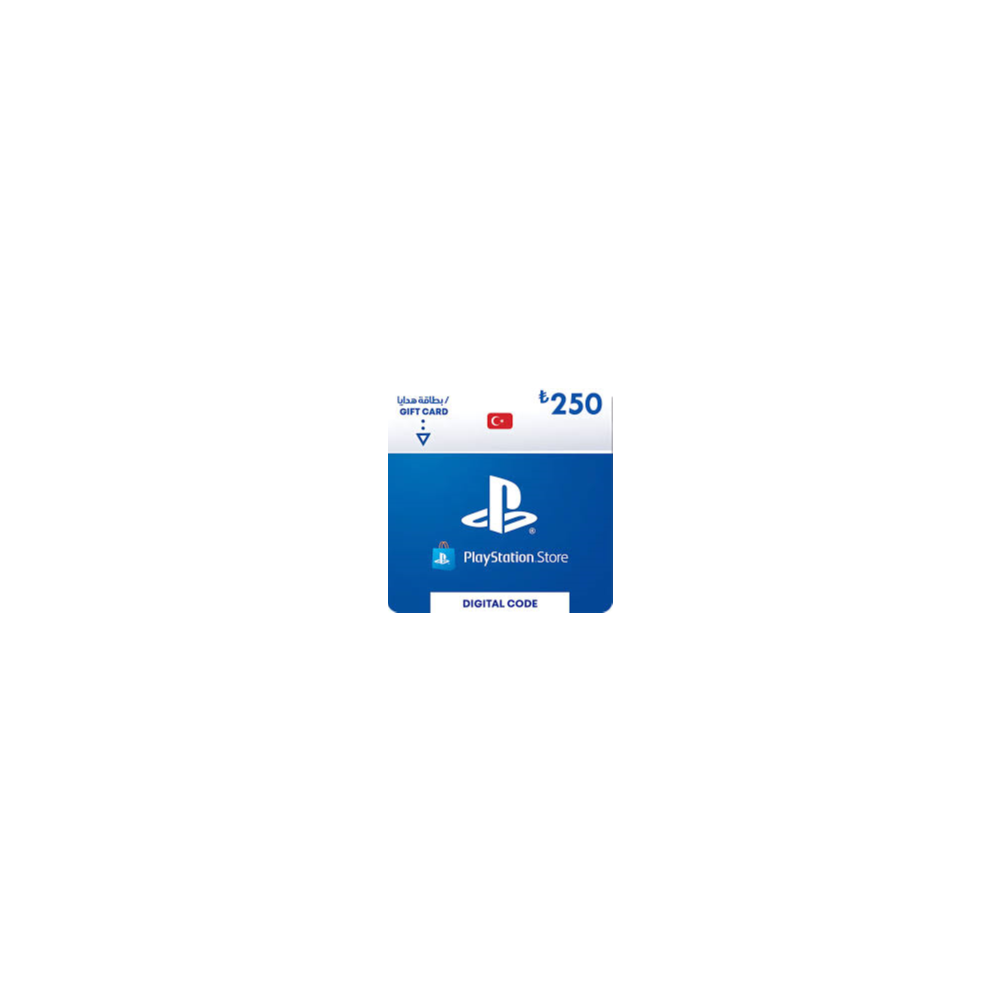 Карта PlayStation PSN 250 турецких лир (TRY / TL) – Тур