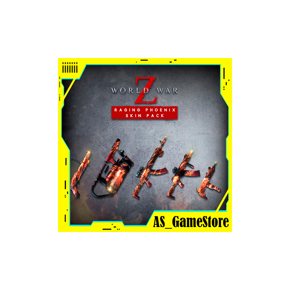⚫️World War Z - Raging Phoenix Skin | ПК Epic Games EGS