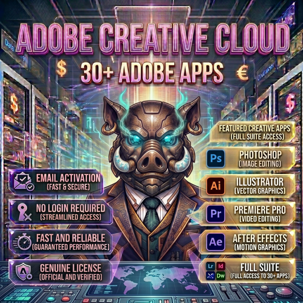 [НЕТ Вход в систему] Adobe Creative Cloud Pro на ваш email 1/2/3/4/5/6 месяцев