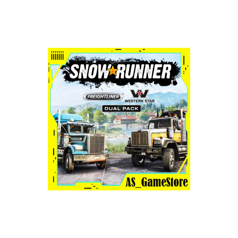 🔵SnowRunner - Freightliner & Western Star Dual Pack | PS Турция Украина