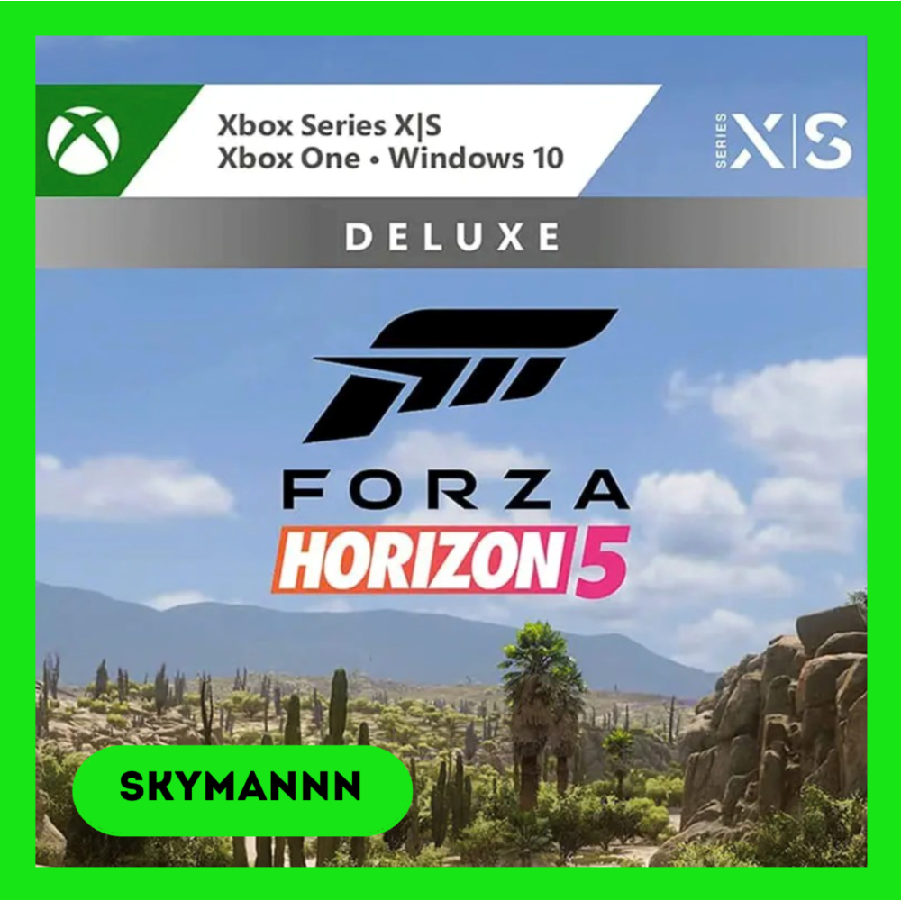 Forza Horizon 5 Deluxe+Car Pass XBOX/PC КЛЮЧ GLOBAL