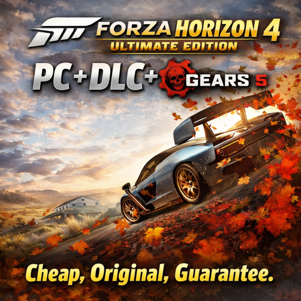 🎮 FORZA HORIZON 4 ULTIMATE EDITION + GEARS 5 (PC) (ПК)
