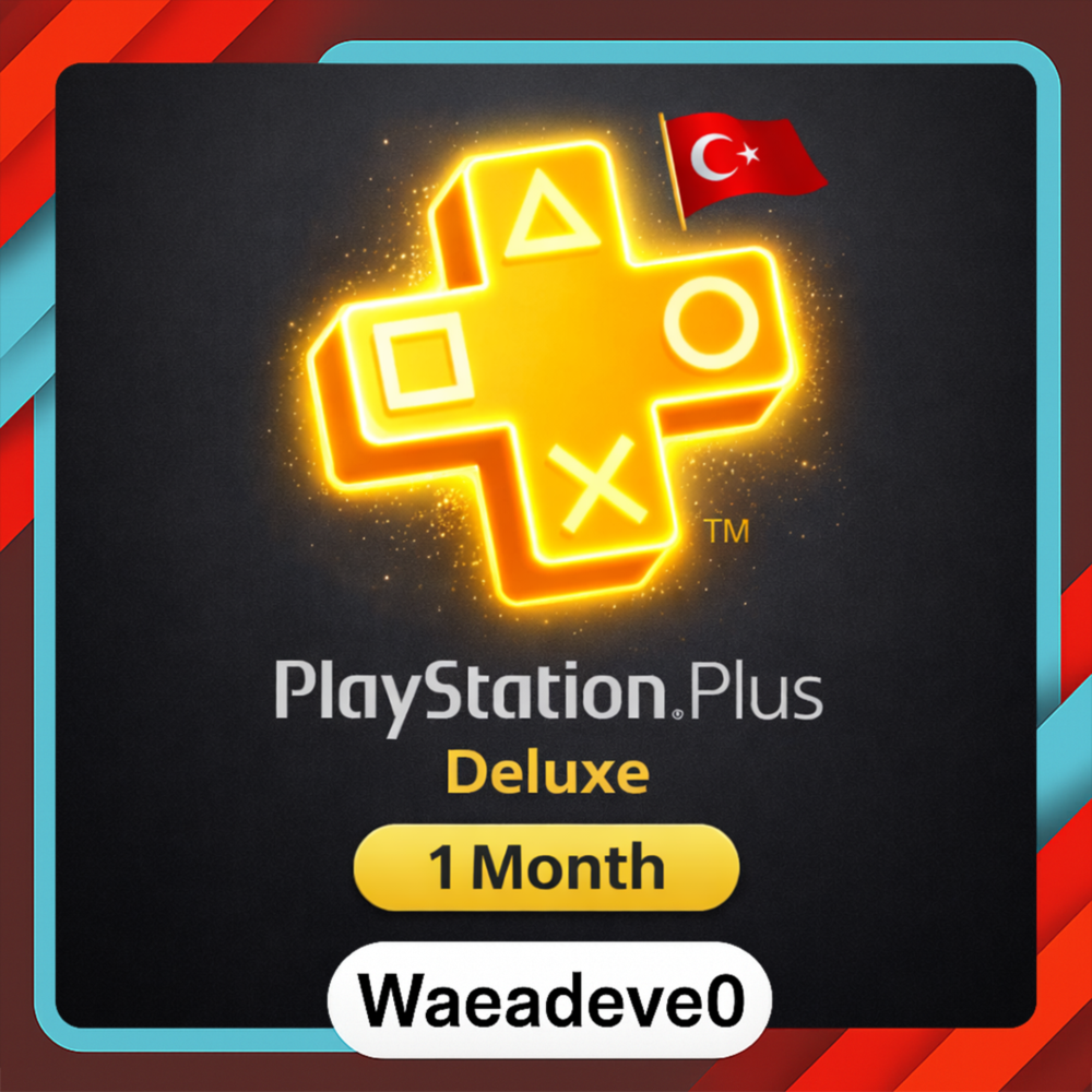 PlayStation Plus deluxe (1 month) Subscription (Turkey Region) (PSN)