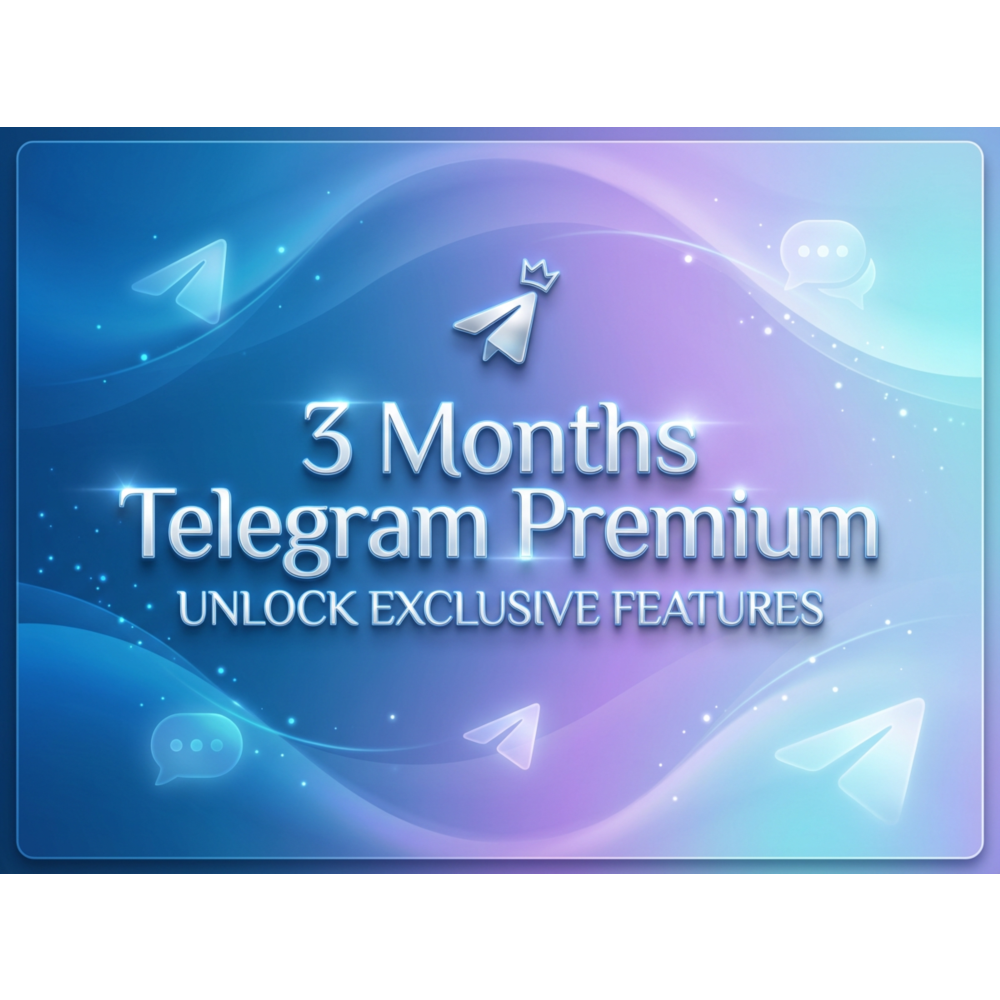 Премиум-подписка Telegram на 3 месяца – Быстрая доставка через имя пользователя