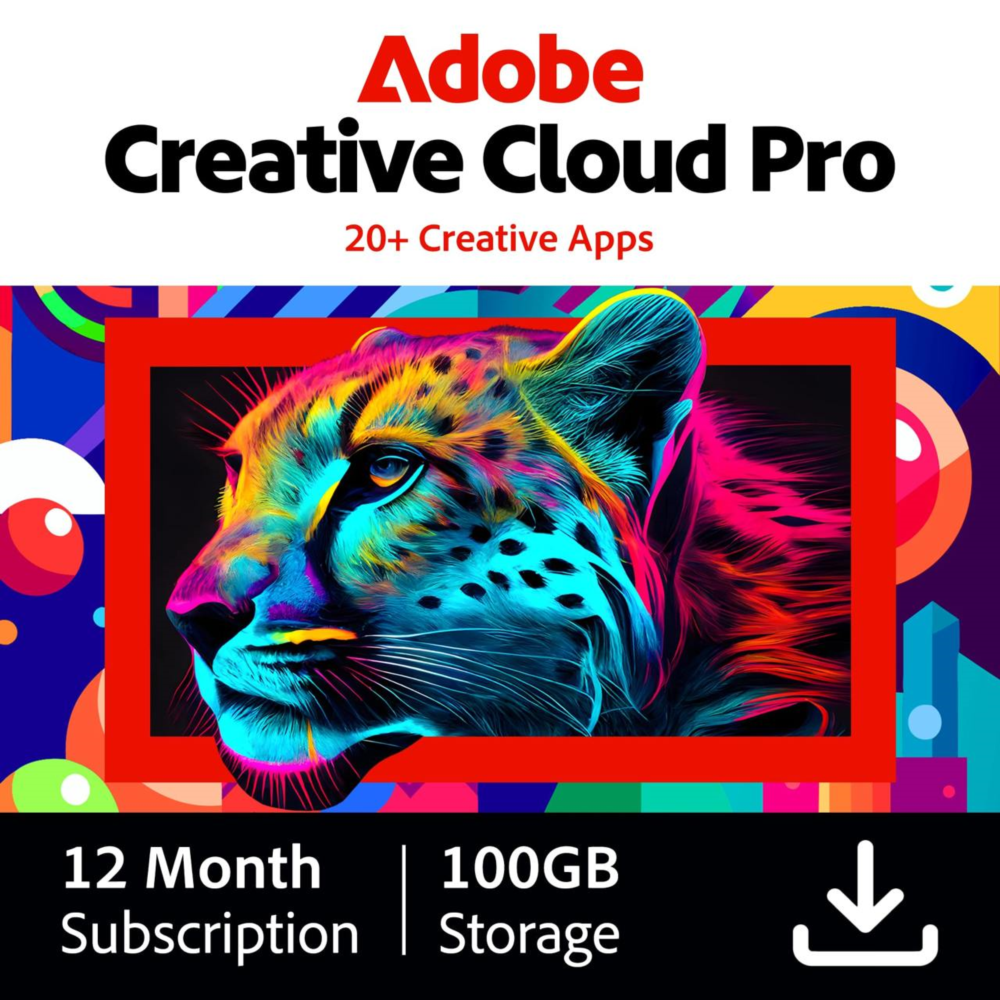 Adobe Creative Cloud Pro+FIREFLY 12M/1Y