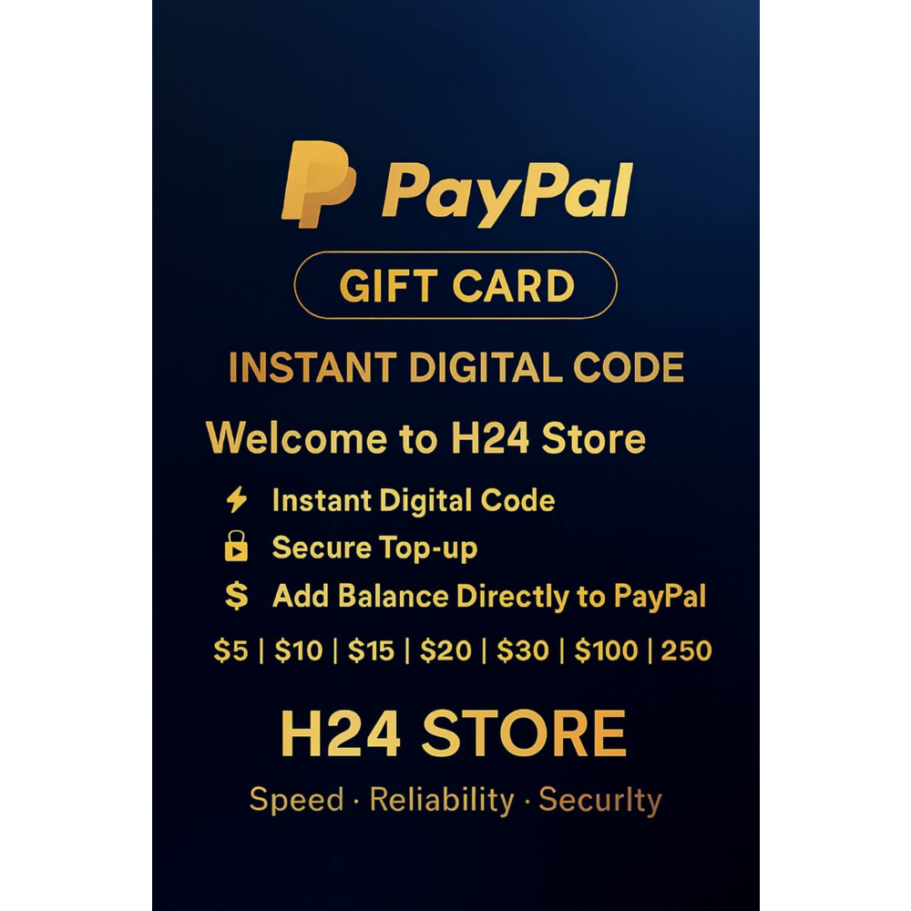 💳 Подарочная карта PayPal в долларах США 🎉| Мгновенный цифровой код |🚀