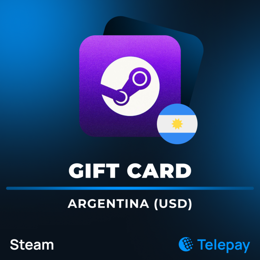 Steam (стим) подарочная карта | Аргентина | 5 - 50 USD
