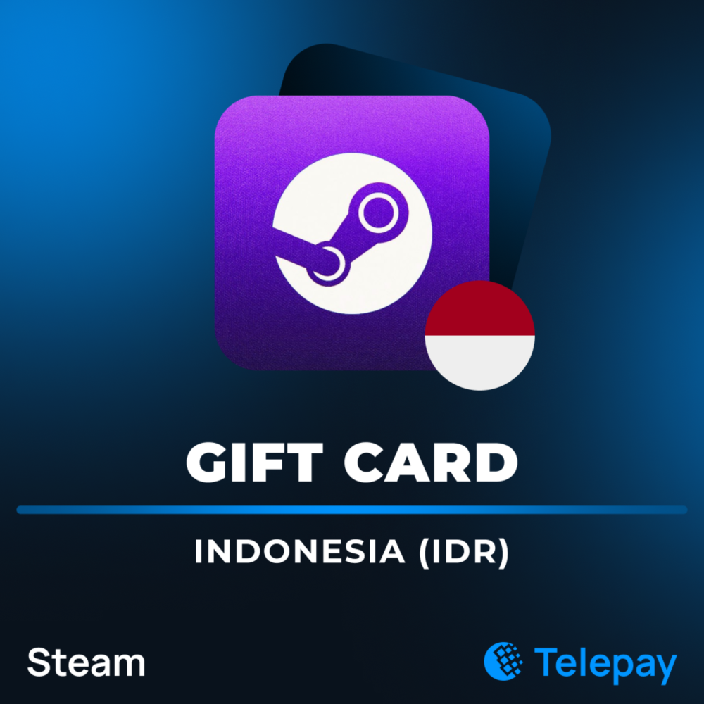 Steam (стим) подарочная карта | Индонезия | 6000 - 600000 IDR