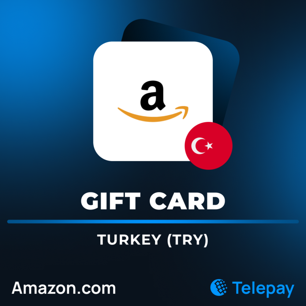 Amazon подарочная карта | Турция | 25 - 100 TRY