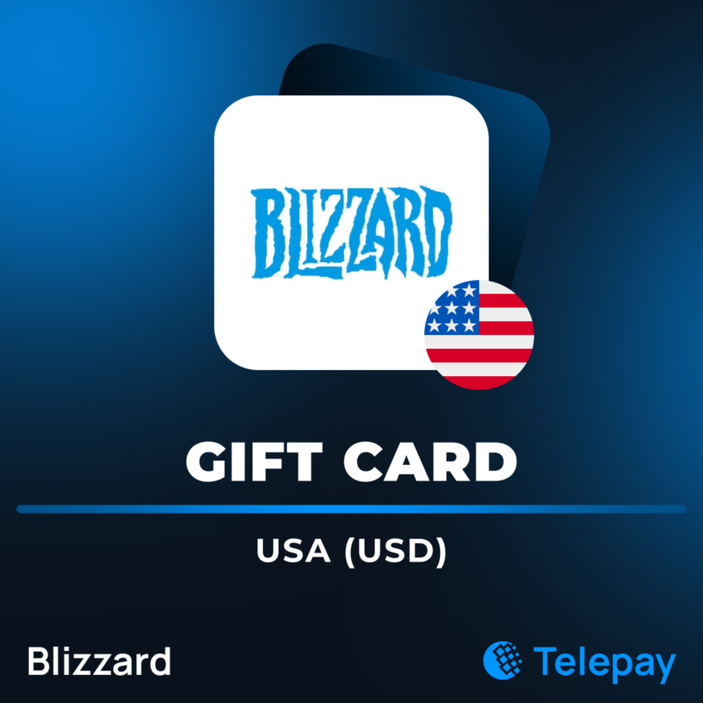 Blizzard подарочная карта | США | 20 - 50 USD