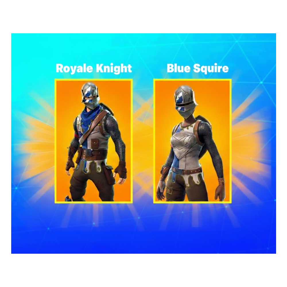 FORTNITE🎮42+ СКИНОВ АКК |OG BLUE SQUIRE + ROYALE KNIGHT| + ПОЧТА